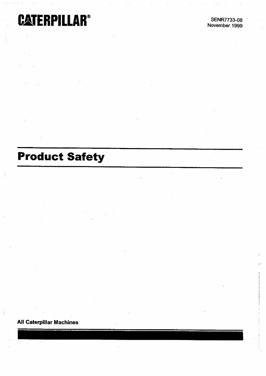 Caterpillar IT12F service and parts manual. preview img 4