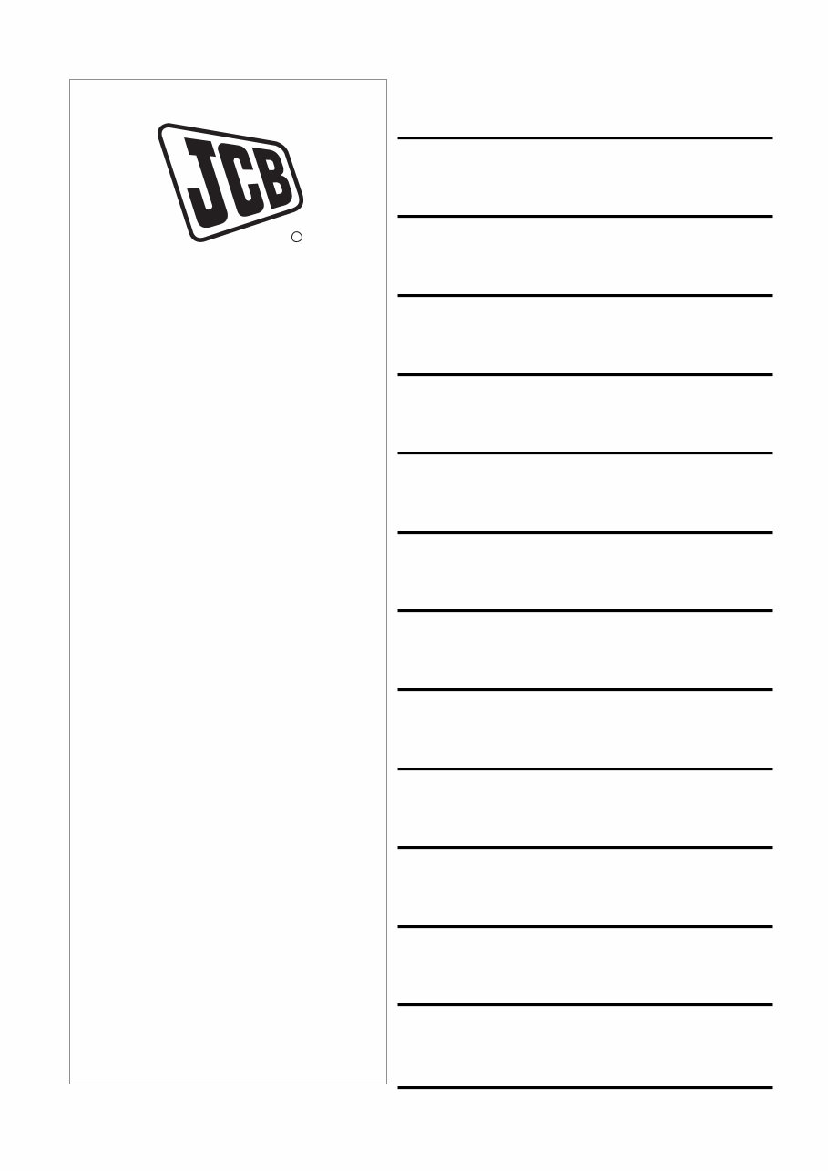 JCB 525-50 loadall telehandler service and repair manual preview img 1