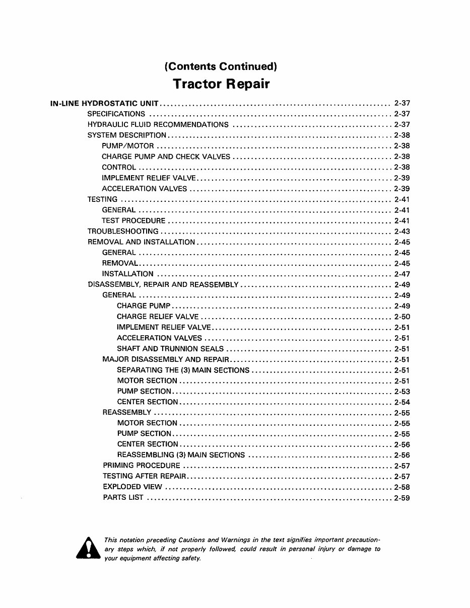 Allis Chalmers Model 616 620 720 Tractor service repair manu preview img 8
