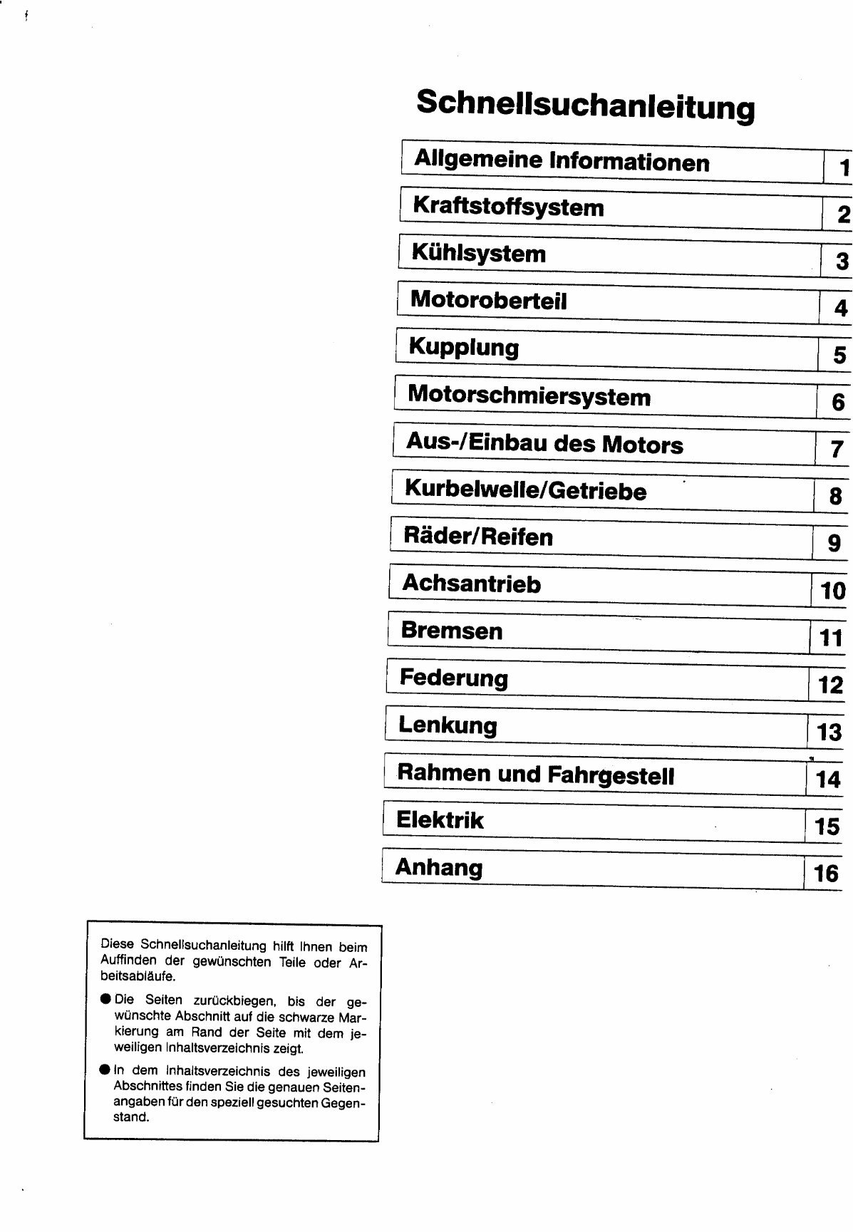 1992-1997 Kawasaki Zephyr 1100 (ZRX1100/ZR1100C) OEM Service & Repair Manual (in German) preview img 3