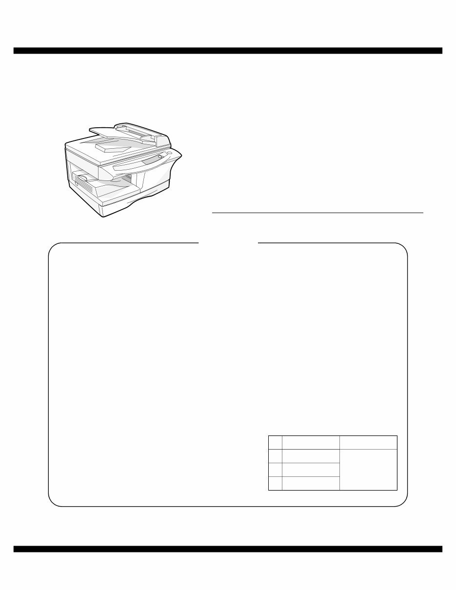 SHARP AL-1631, AL-1641CS, AL-1645CS LASER COPIER Service Repair Manual preview img 3