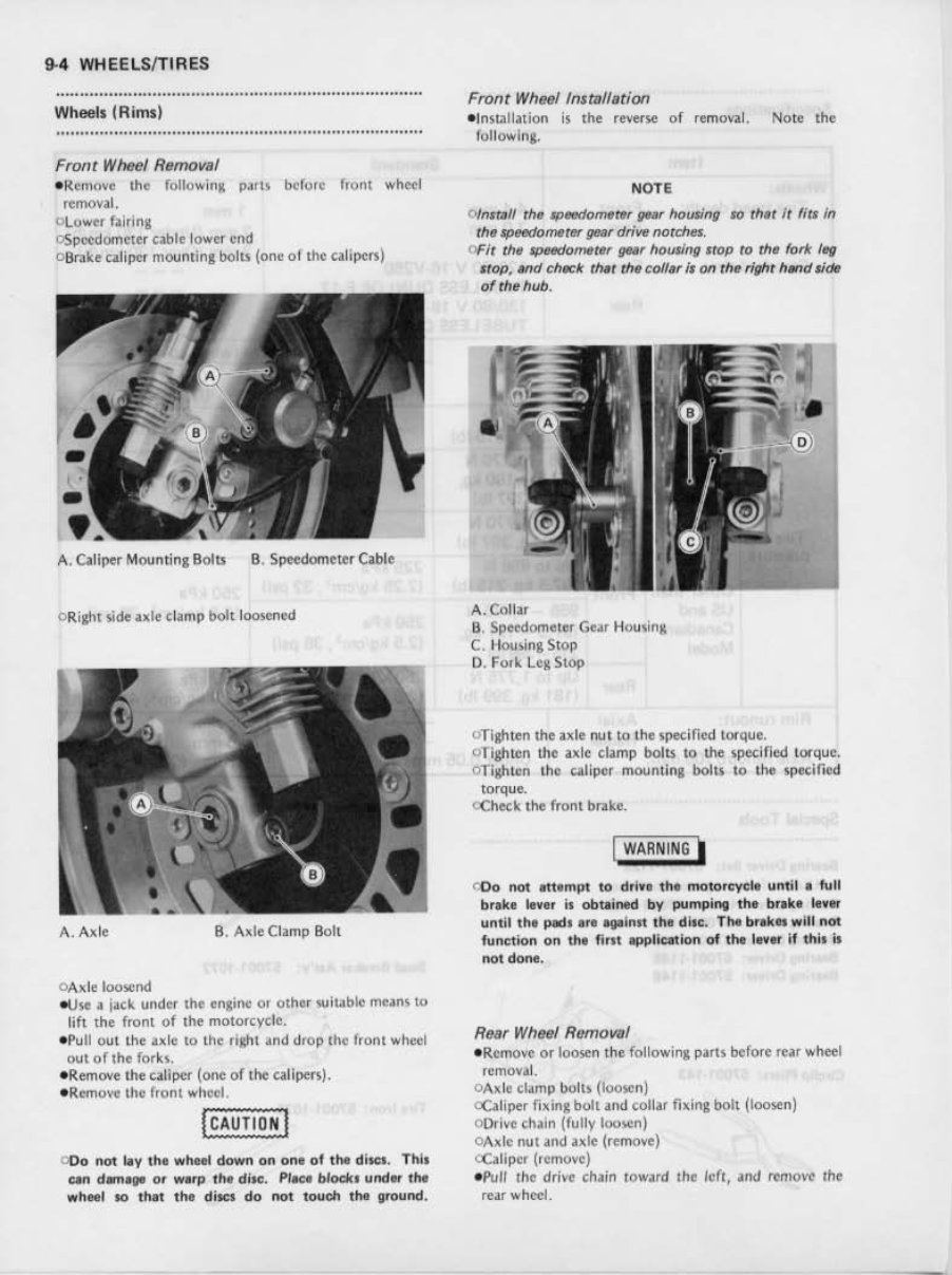 1984-1990 Kawasaki GPZ900R Service Repair Workshop Manual preview img 4