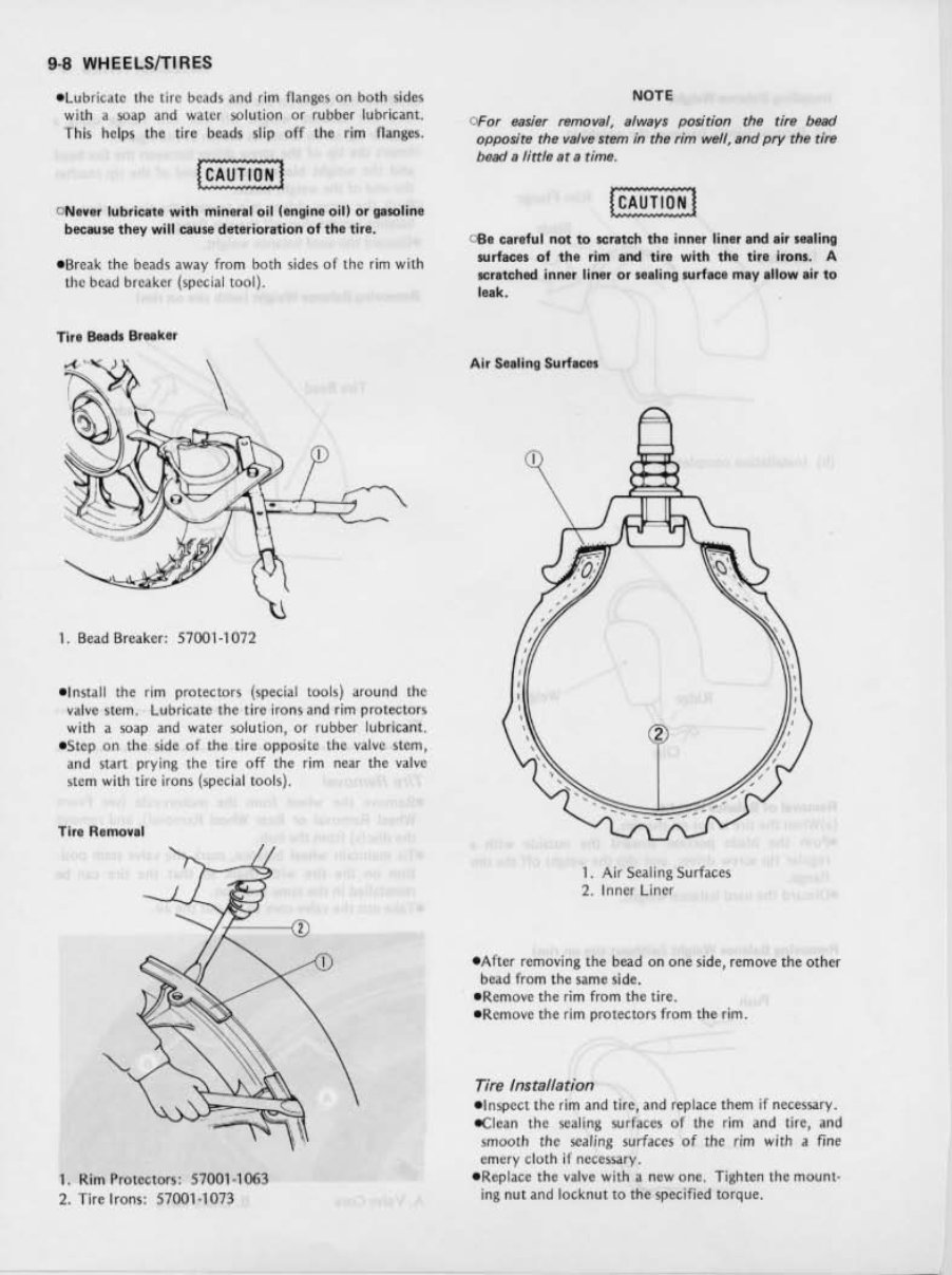 1984-1990 Kawasaki GPZ900R Service Repair Workshop Manual preview img 8