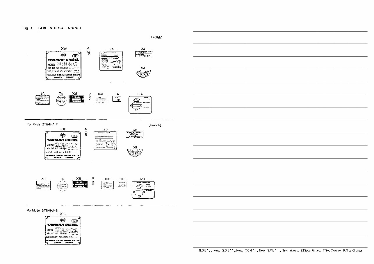 Yanmar YM276, YM276D Tractor Parts Catalog Manual preview img 8