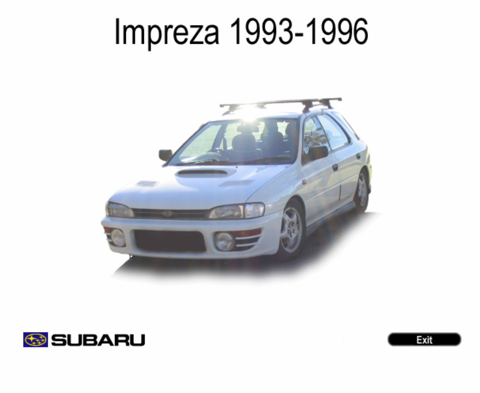 Subaru Impreza Workshop Manual (93-96) preview img 1