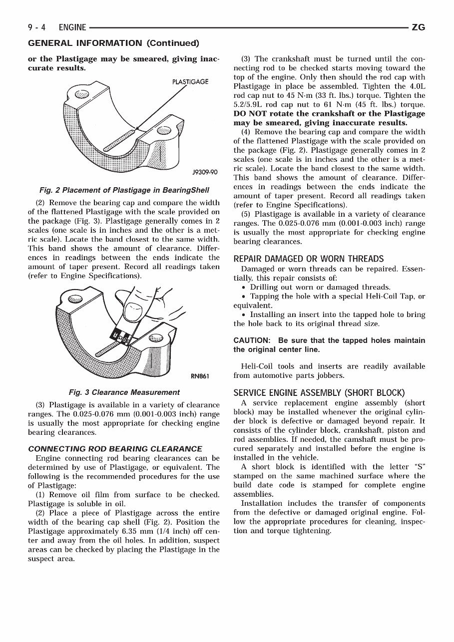 1997 Jeep ZG Grand Cherokee Service Manual preview img 4