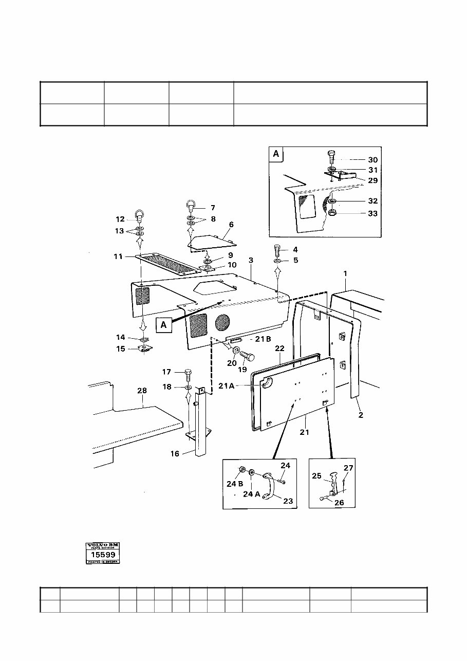 Volvo BM 4200 Wheel Loader Service Parts Catalogue Manual INSTANT SN: 1-10000 preview img 3