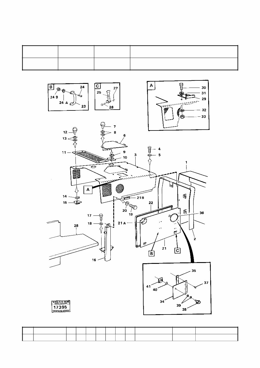 Volvo BM 4200 Wheel Loader Service Parts Catalogue Manual INSTANT SN: 1-10000 preview img 6