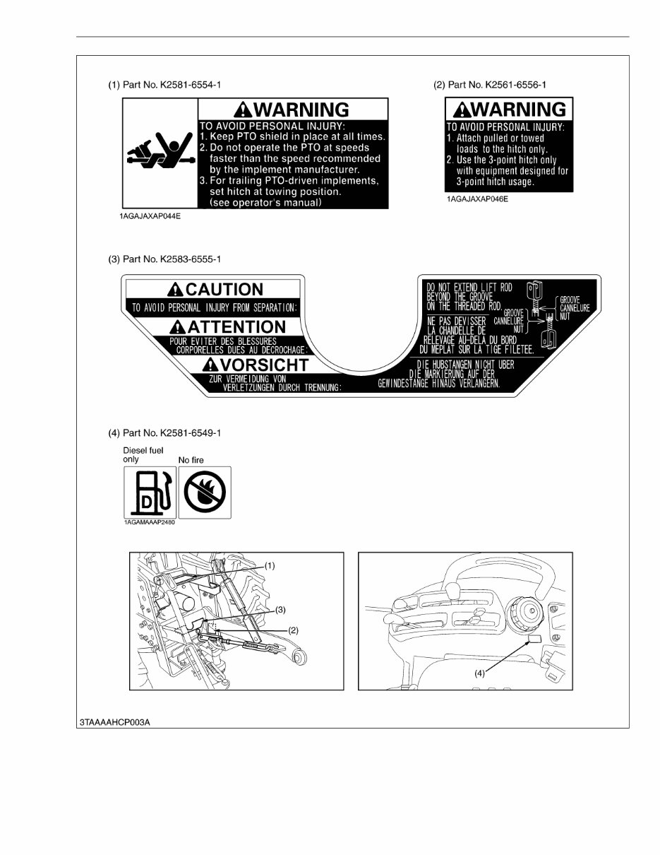 KUBOTA Tractor BX2350D Full Service Repair Manual preview img 7