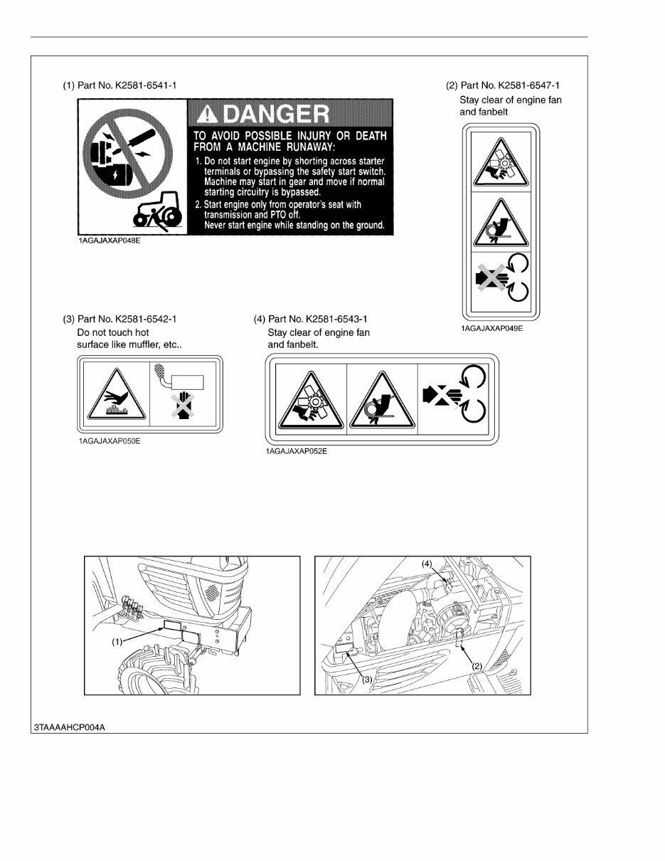 KUBOTA Tractor BX2350D Full Service Repair Manual preview img 8