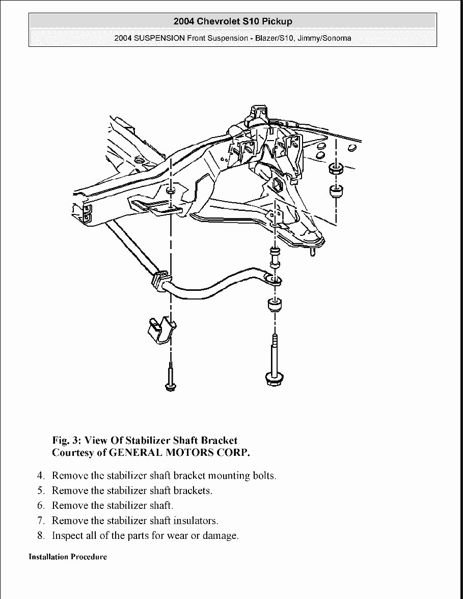1988-2004 Chevrolet S10 Service & Repair Manual preview img 6