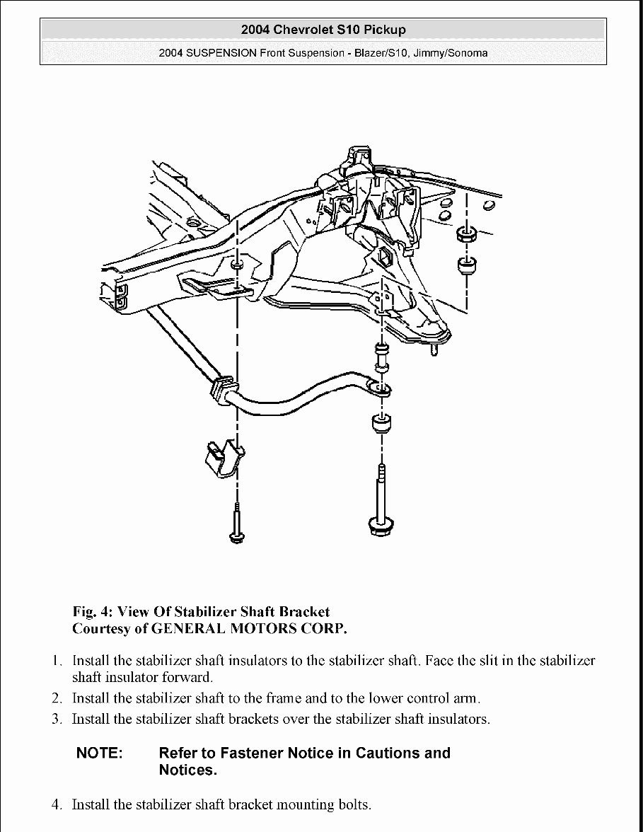 1988-2004 Chevrolet S10 Service & Repair Manual preview img 7