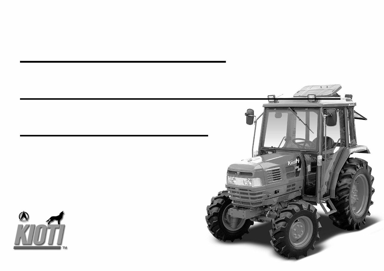 Kioti Daedong DK45 DK50 DK45C DK50C Tractor Service Parts Catalogue Manual INSTANT preview img 1