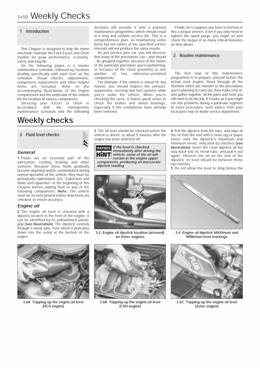 1992 Ford Escort Service & Repair Manual Software preview img 10