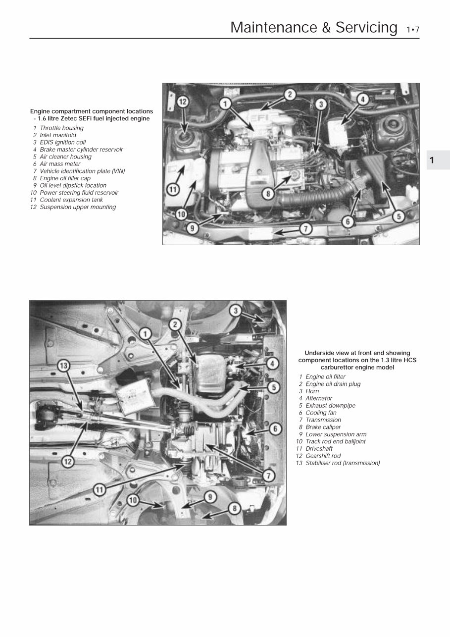1992 Ford Escort Service & Repair Manual Software preview img 7