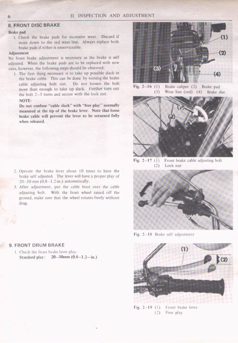 1973-1976 Honda CB200, CL200 Motorcycle Service & Repair Manual preview img 10