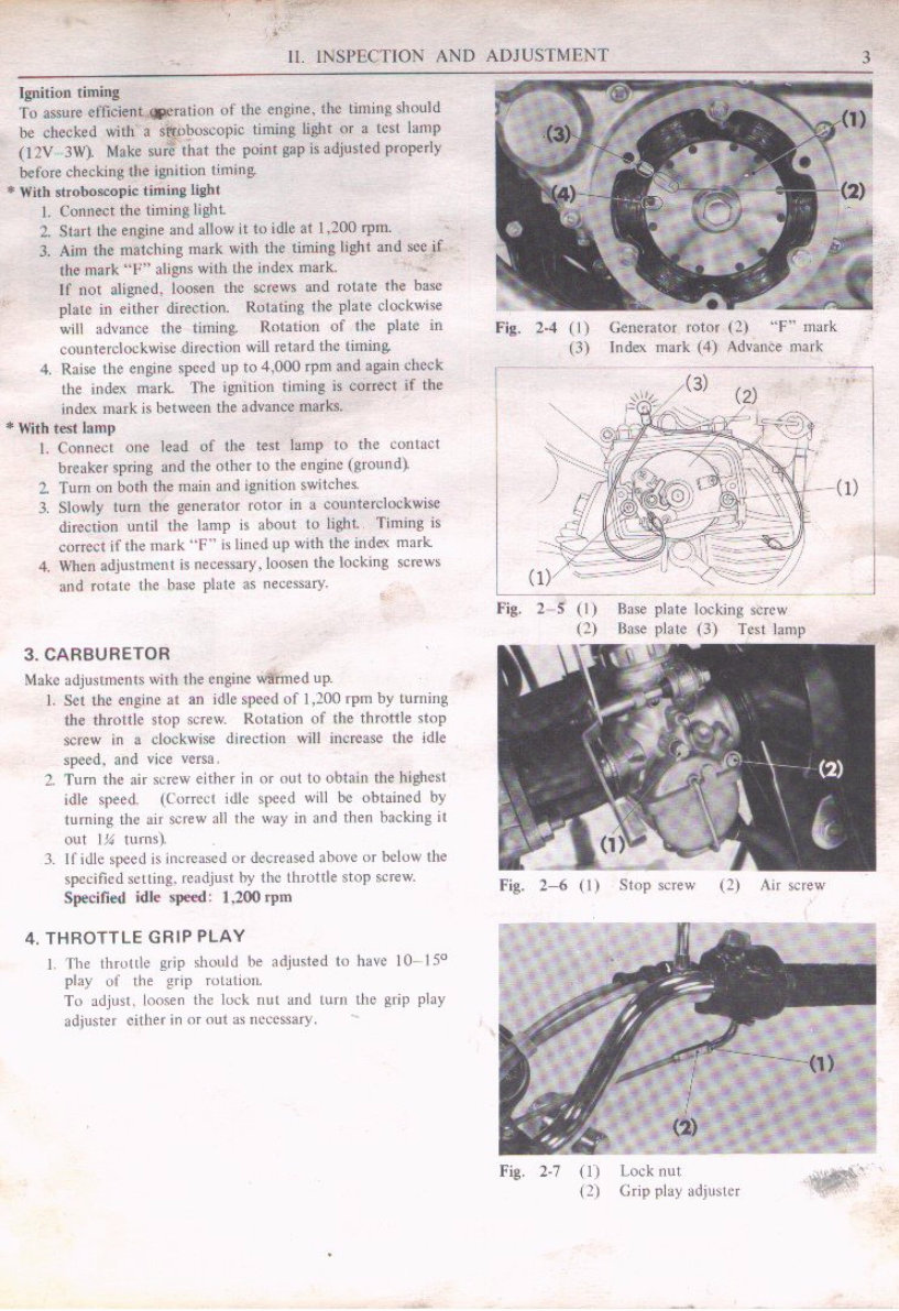 1973-1976 Honda CB200, CL200 Motorcycle Service & Repair Manual preview img 7