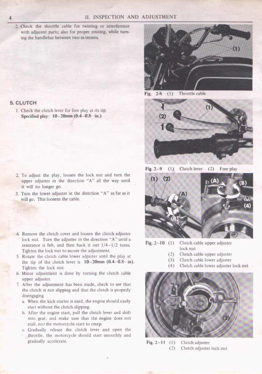 1973-1976 Honda CB200, CL200 Motorcycle Service & Repair Manual preview img 8
