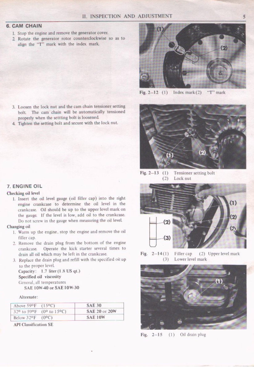 1973-1976 Honda CB200, CL200 Motorcycle Service & Repair Manual preview img 9