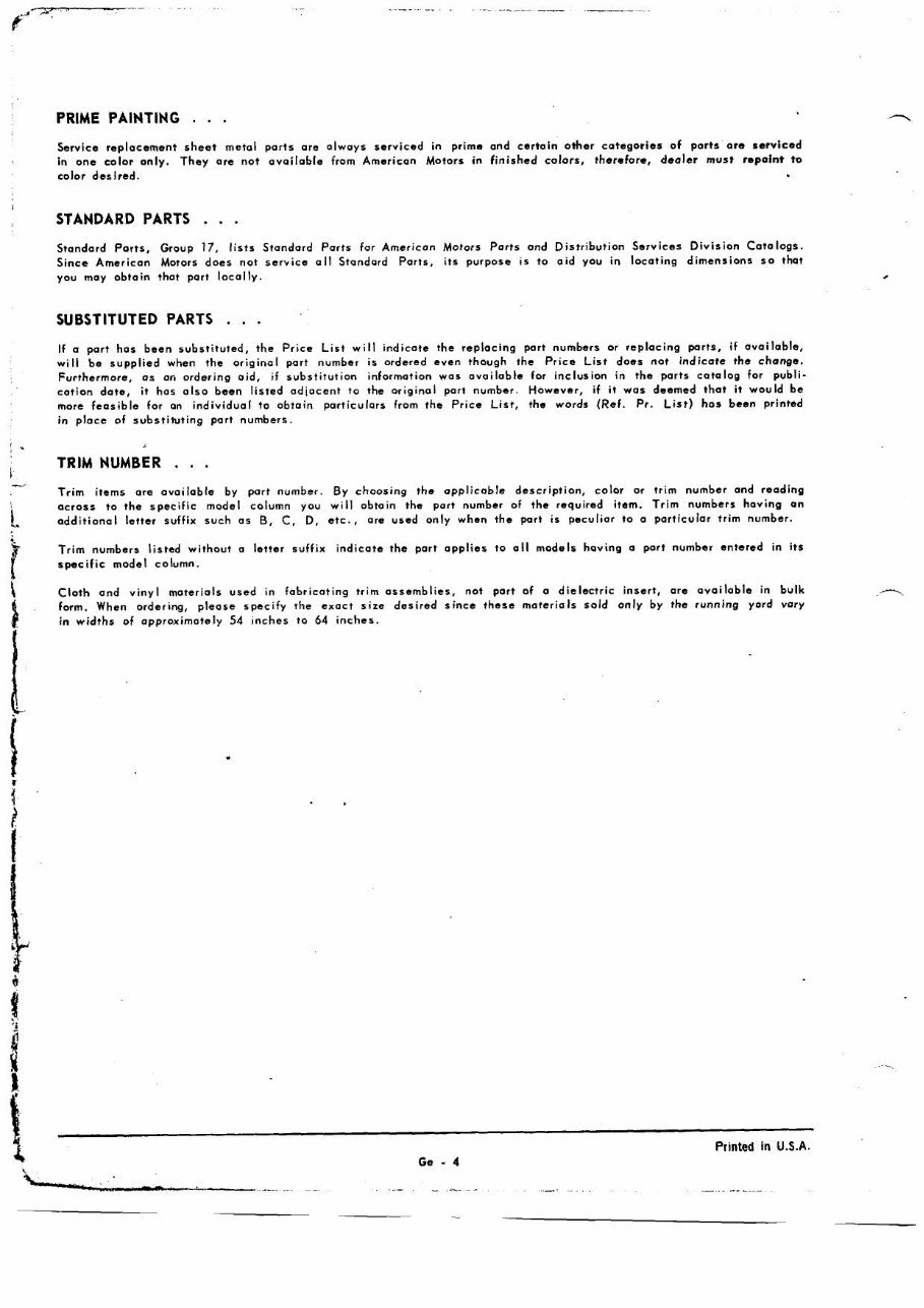 1967-1973 AMC AMX Javelin Service & Repair Manual (incl. Parts Catalog) preview img 5