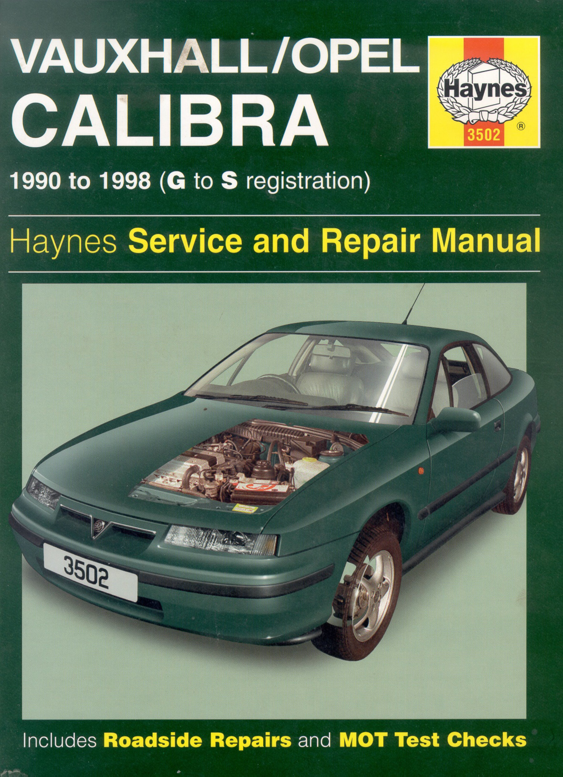 1990-1998 Vauxhall/Opel Calibra Service & Repair Manual preview img 1