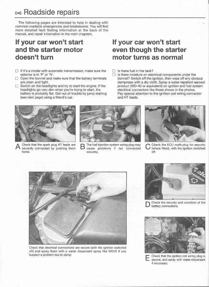 1990-1998 Vauxhall/Opel Calibra Service & Repair Manual preview img 8