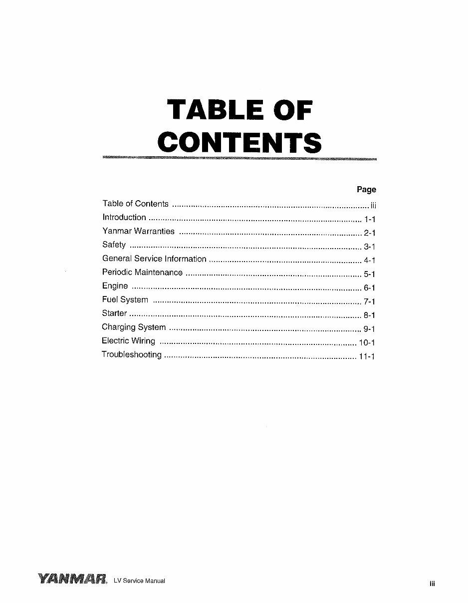 YANMAR L48V L70V L100V Engine Full Service & Repair Manual preview img 3