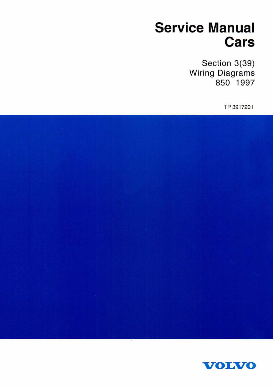 1997 Volvo 850 Wiring Diagrams preview img 1