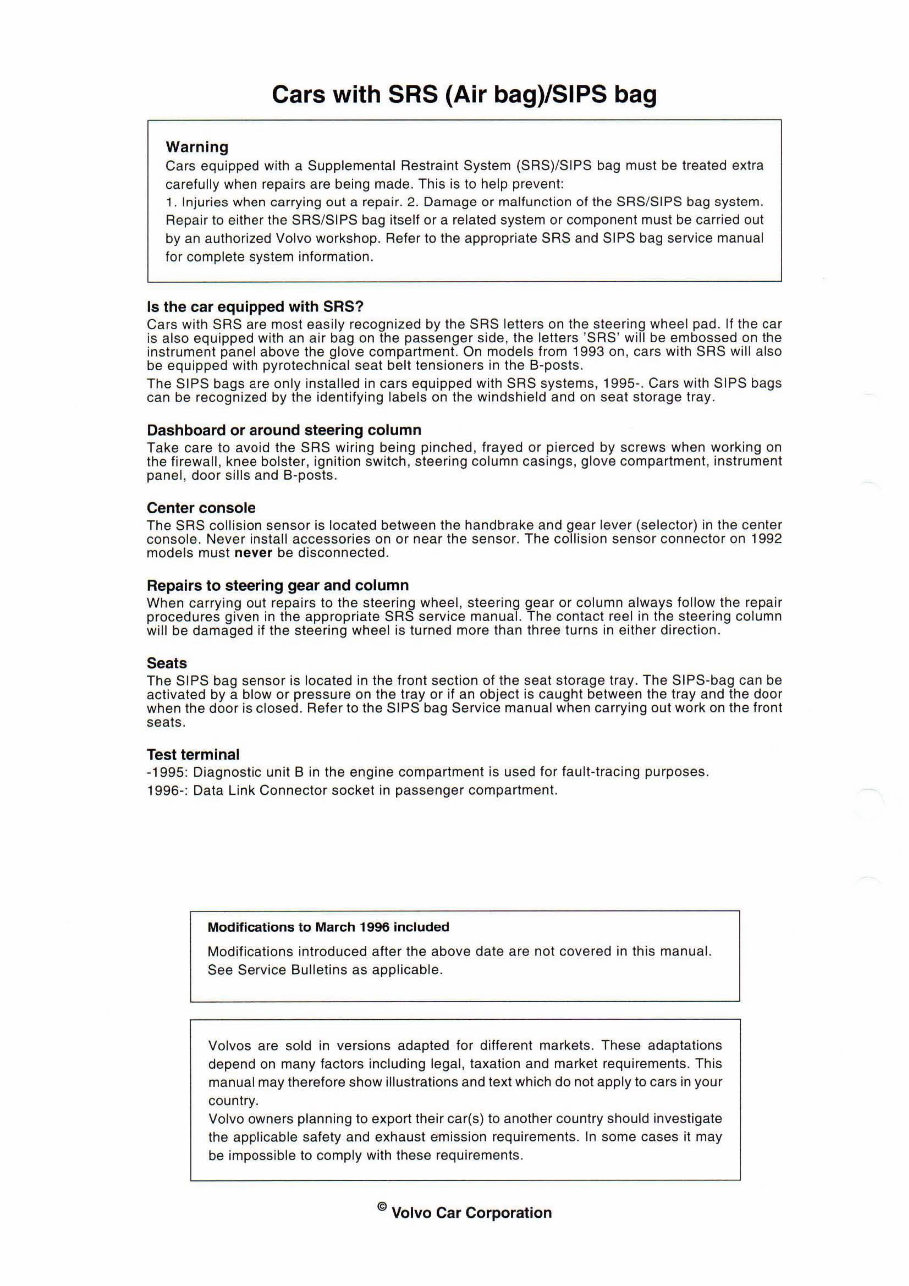 1997 Volvo 850 Wiring Diagrams preview img 2