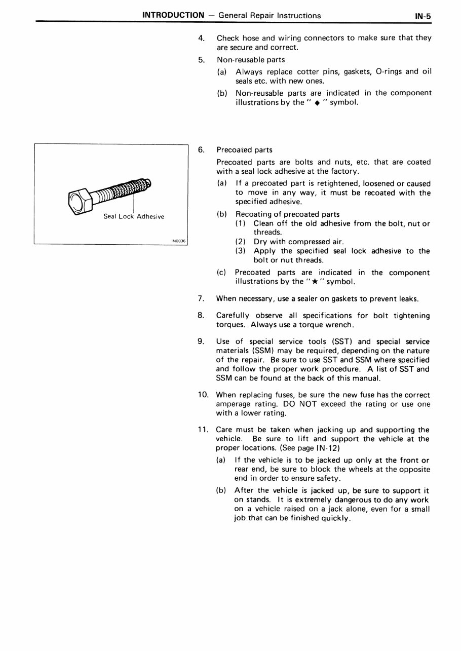 1990 Toyota Supra Service & Repair Manual preview img 7
