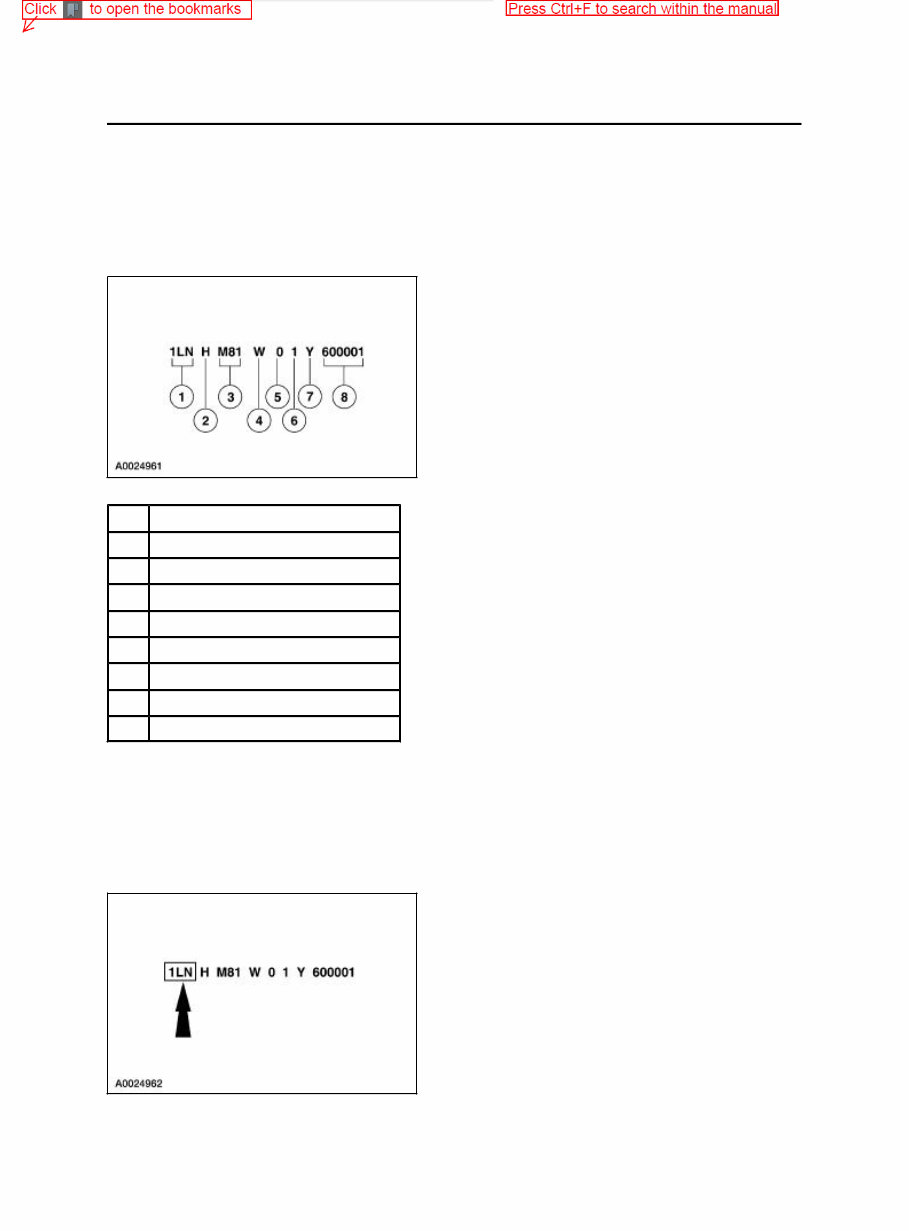2001 Lincoln Town Car OEM Service & Repair Manual preview img 1