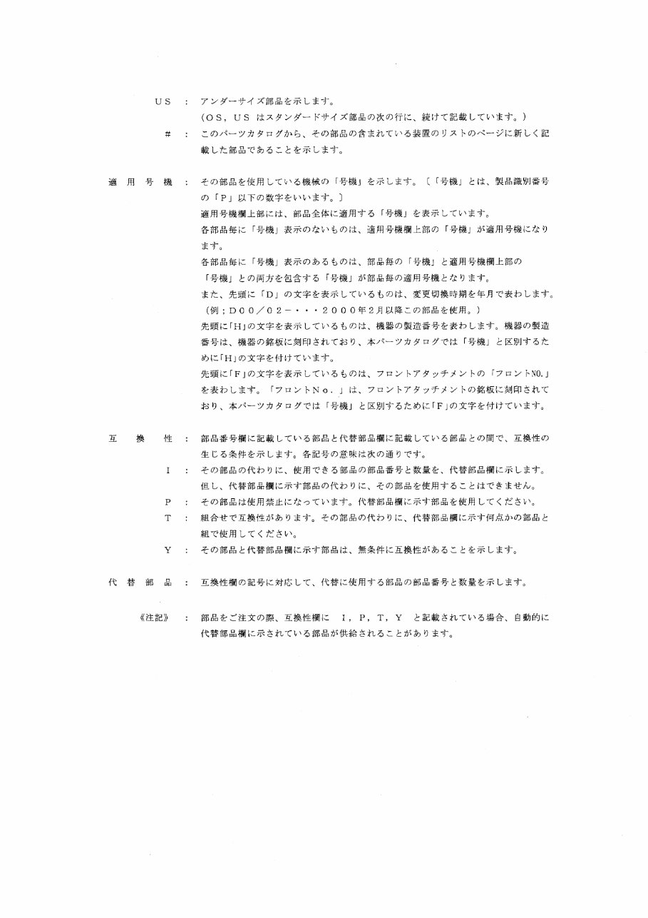 HITACHI EX55UR Excavator Parts Catalog Manual preview img 6