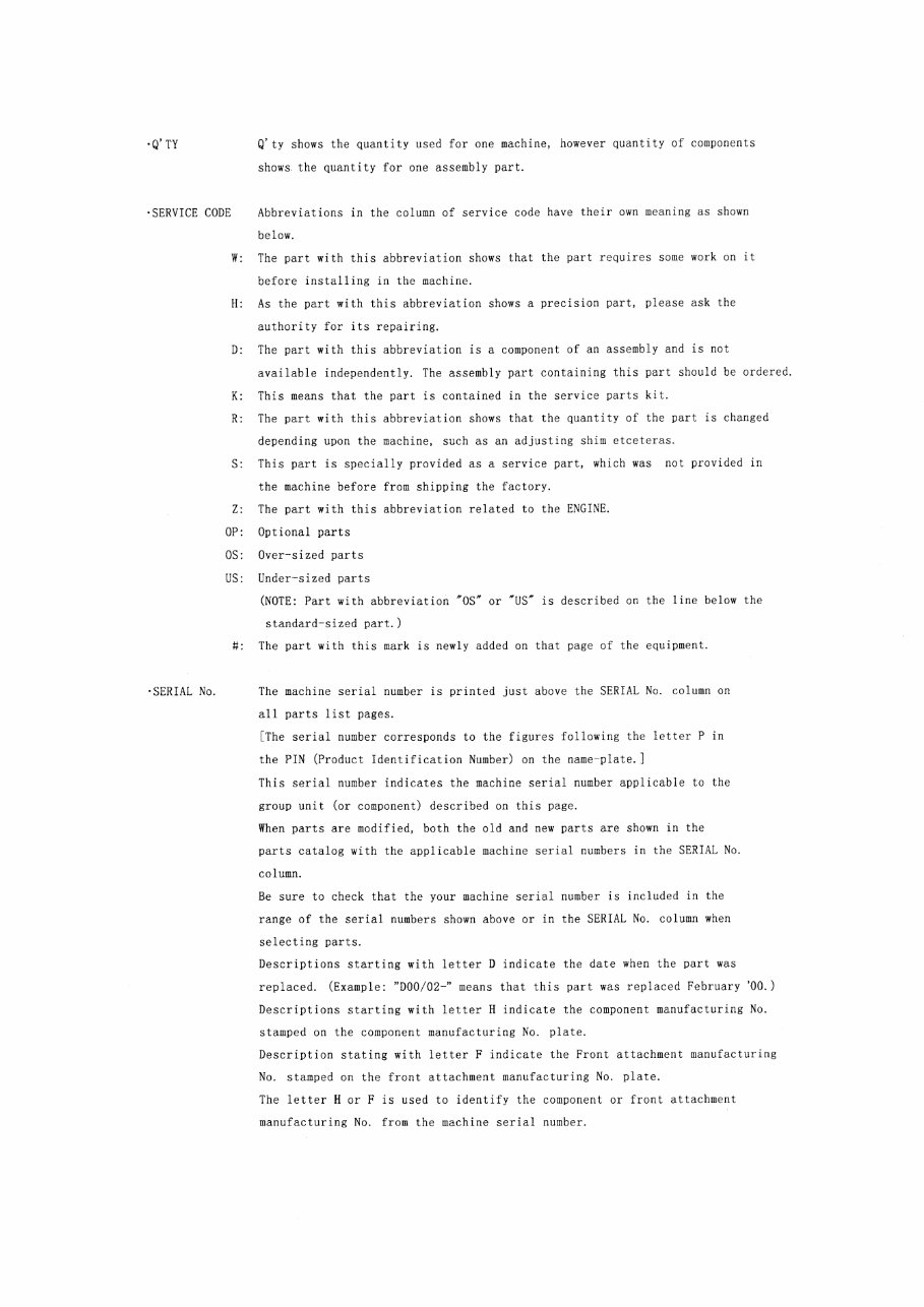 HITACHI EX55UR Excavator Parts Catalog Manual preview img 8