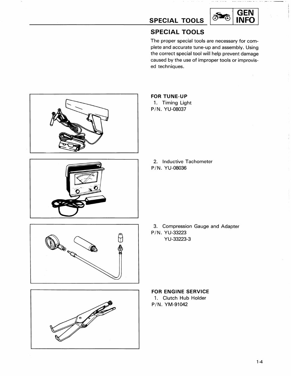 1985-1989 Yamaha BW200 Big Wheel Service & Repair Manual preview img 9