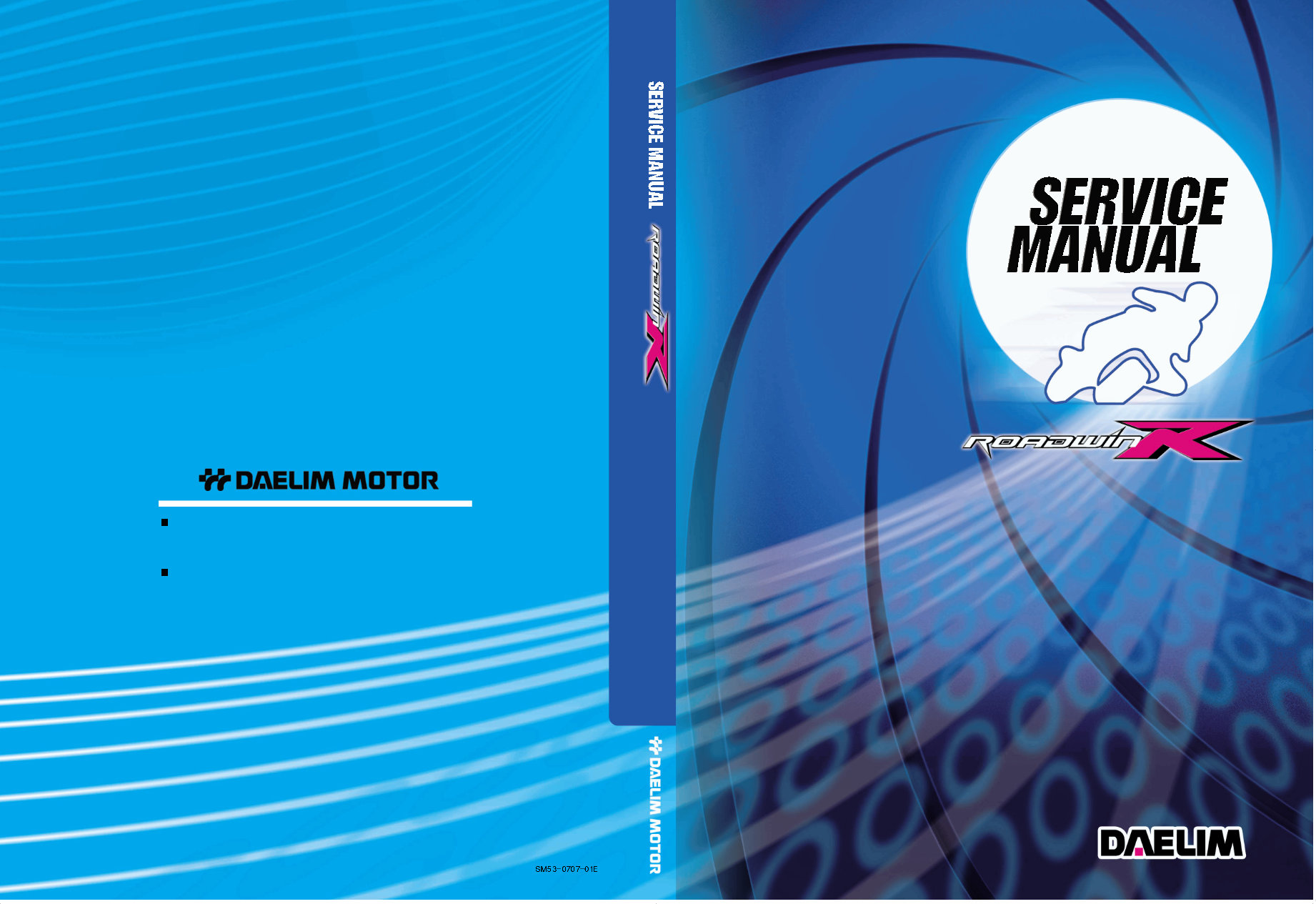 DAELIM ROADSPORT ROADWIN R Service Repair Manual 2007-2012 preview img 1