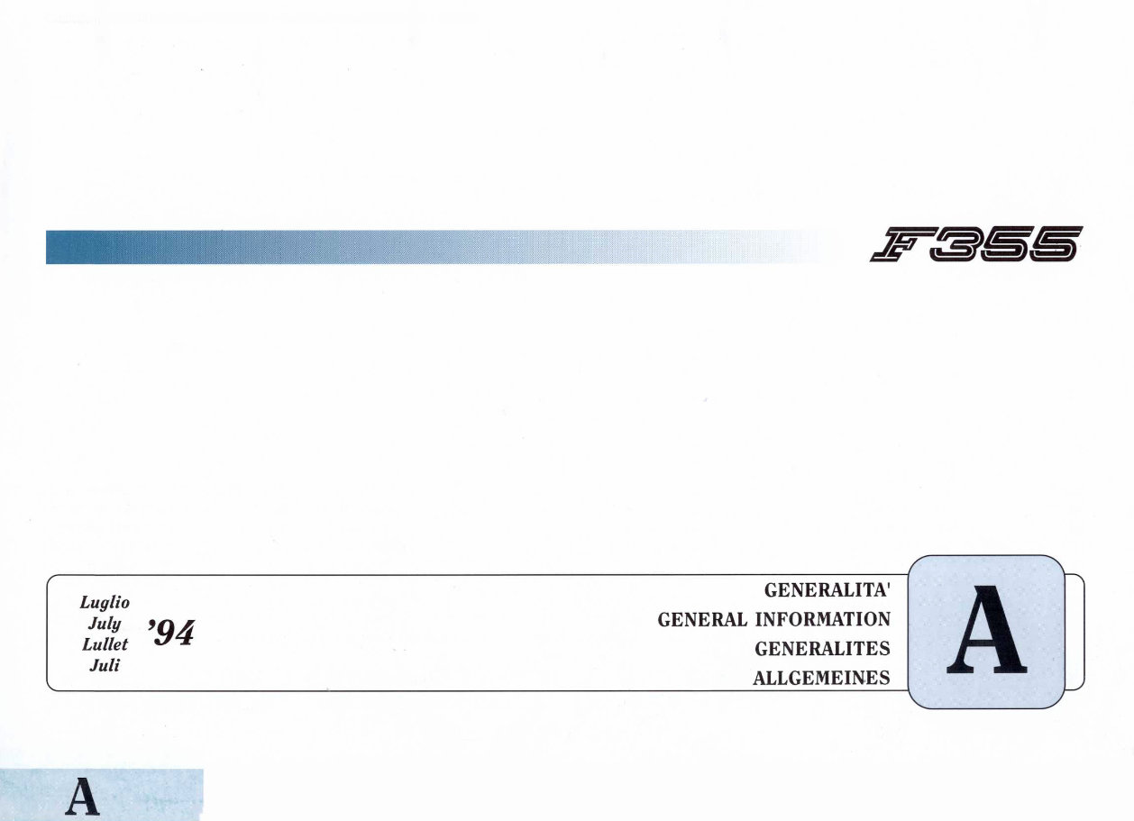 1994 Ferrari 355 Service & Repair Manual preview img 3