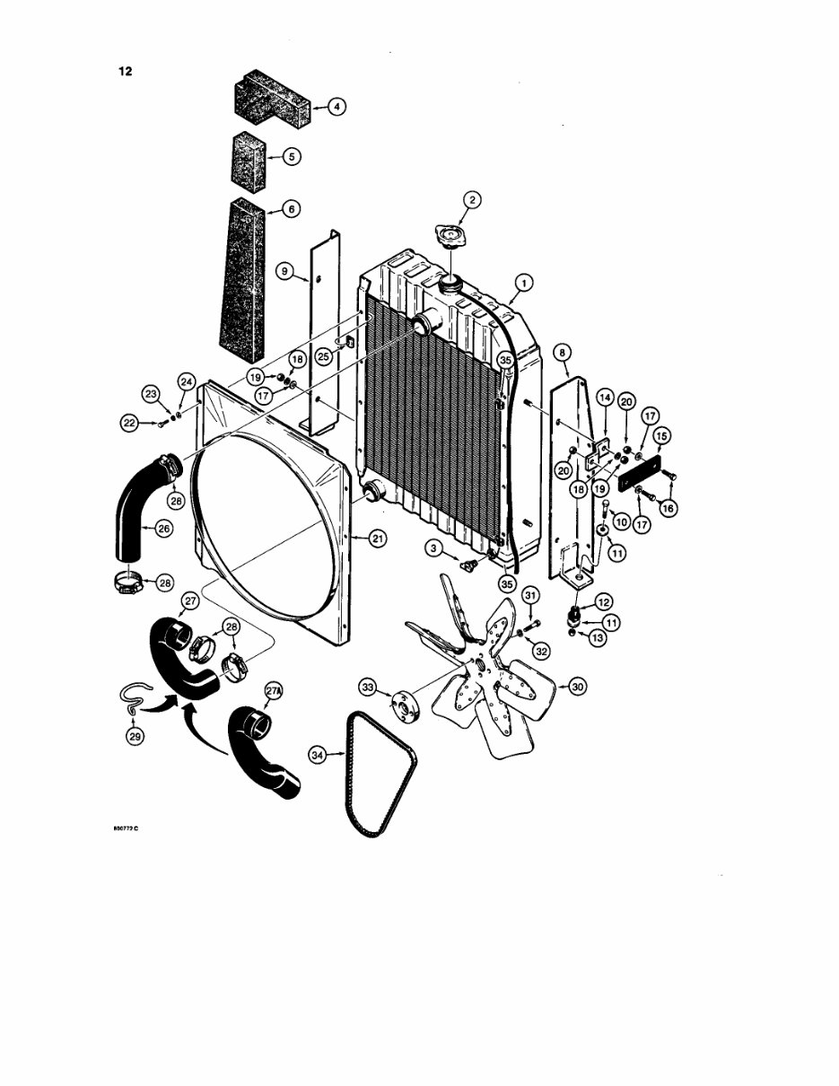 CASE 580D CONSTRUCTION KING BACKHOE Parts Catalog Manual preview img 10