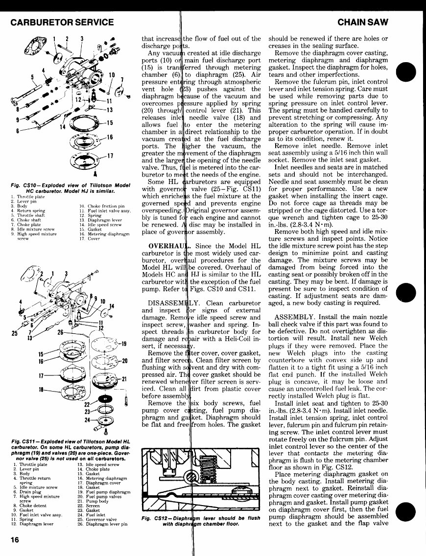 POULAN CHAINSAW Repair Service Manual preview img 7