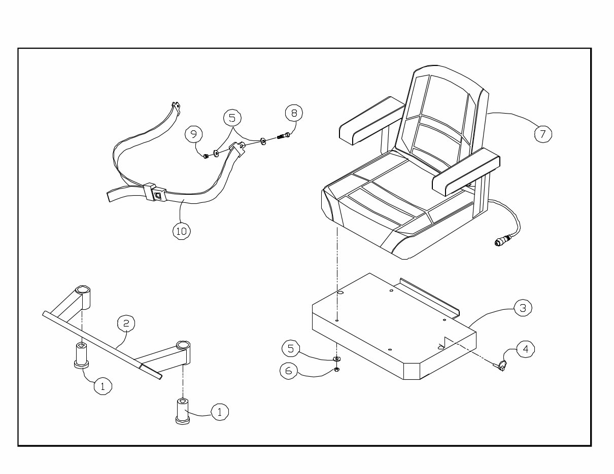 ASV HD 4500 4520 Posi Track Loader Illustrated Master Parts List Manual preview img 5