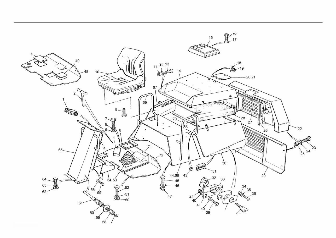 Benford 5, 6, 7 Tonne Dumpers Parts Catalog preview img 10