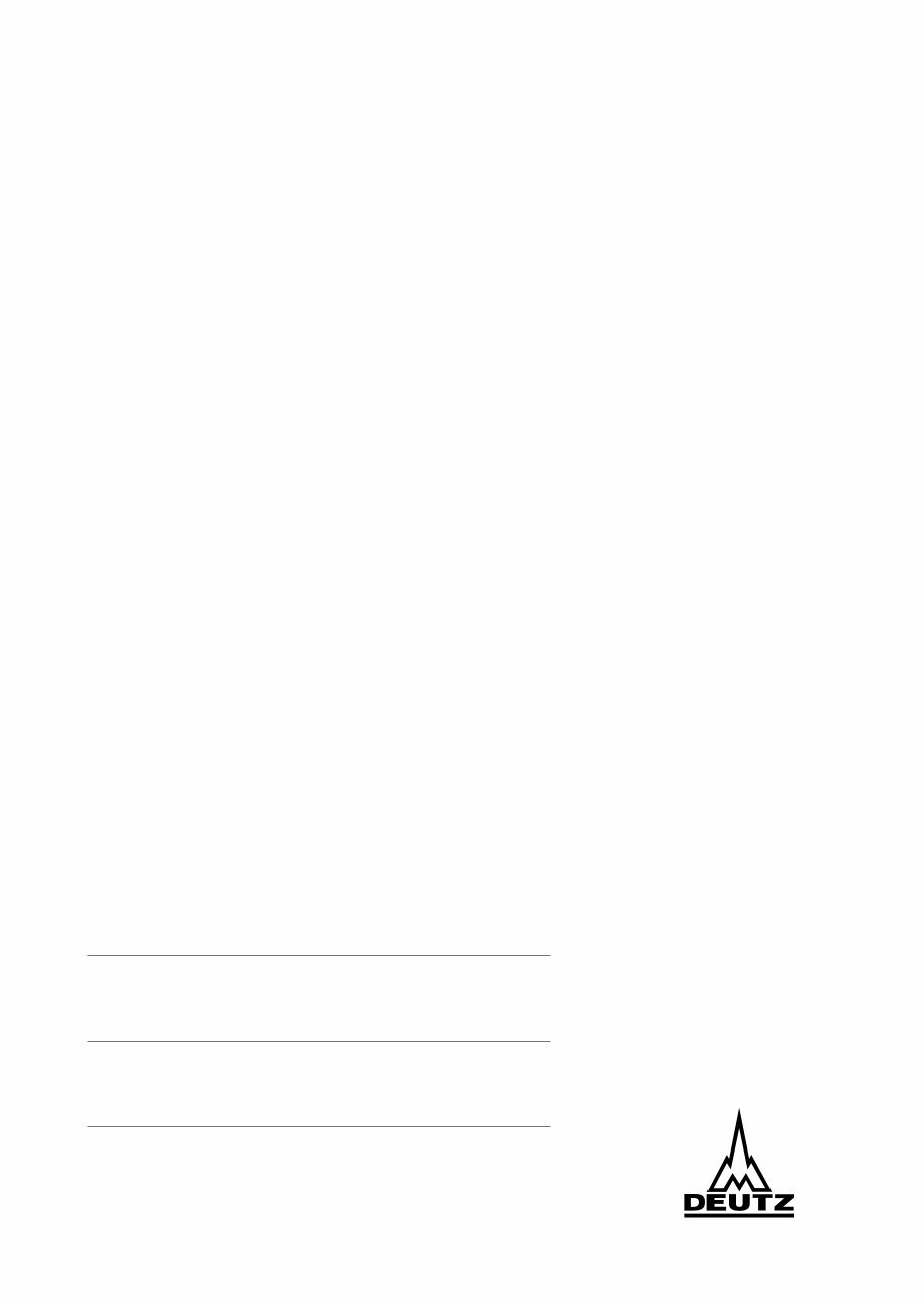 DEUTZ 912 913 Engine Service Repair Manual preview img 1