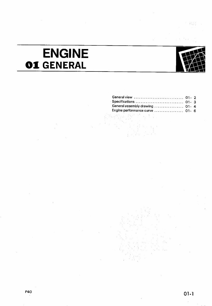 KOMATSU P40 Engine FG35Z FG35 FG33S FG50 Workshop Repair MAN preview img 4