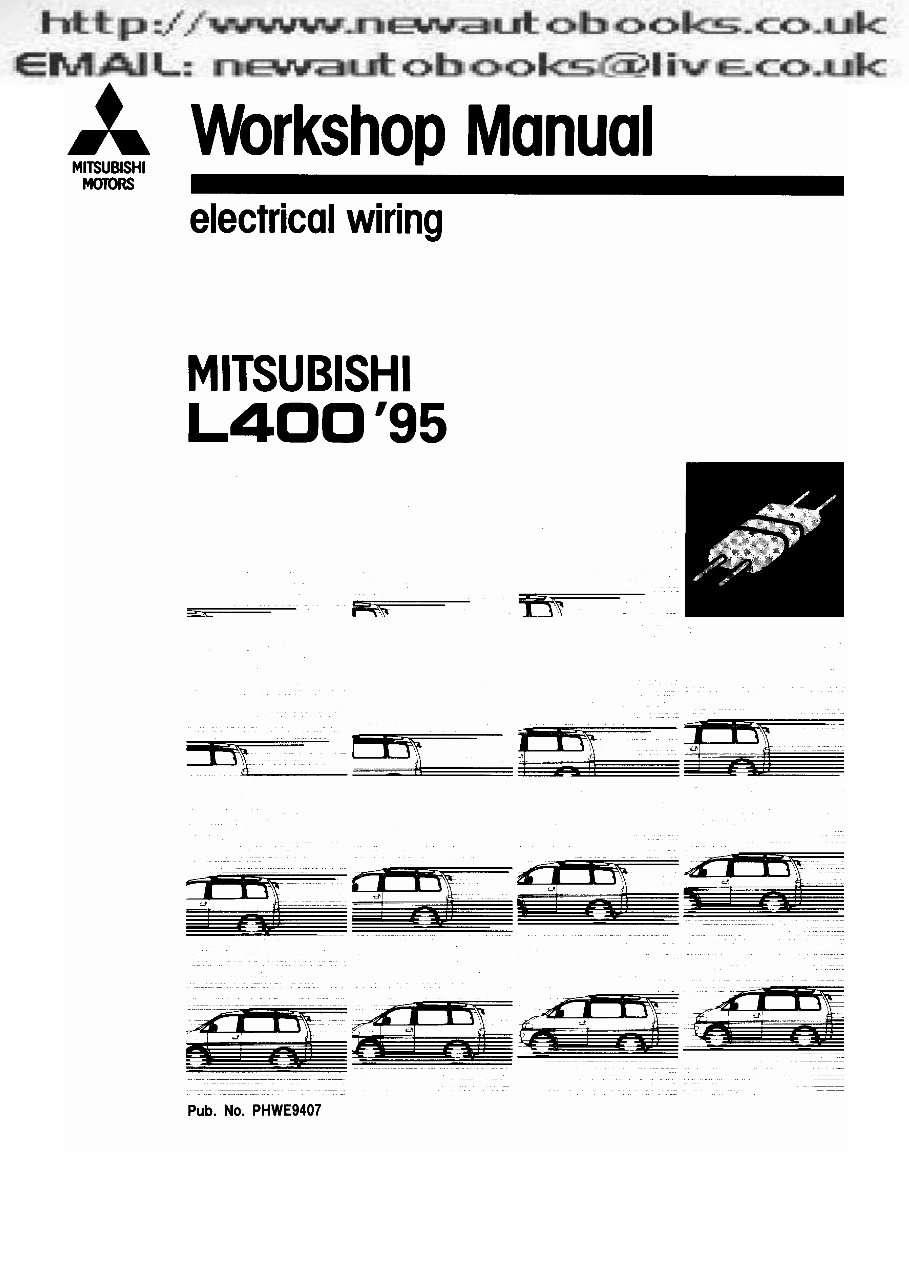 1995-1999 Mitsubishi Delica (L300/L400) Service & Repair Manual preview img 2