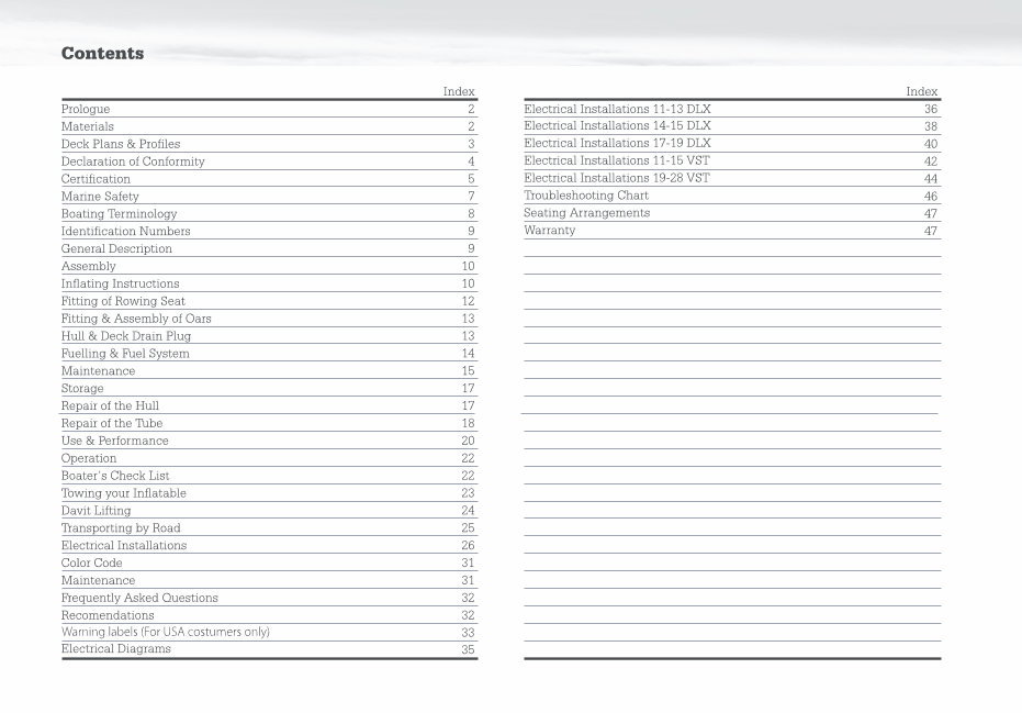 AB Inflatables Navigo Nautilus 11DLX/ 12DLX/ 13DLX/ 14DLX/ 15DLX/ 17DLX/ 19DLX Owners Manual preview img 1