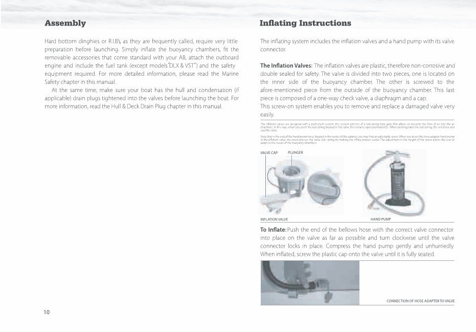 AB Inflatables Navigo Nautilus 11DLX/ 12DLX/ 13DLX/ 14DLX/ 15DLX/ 17DLX/ 19DLX Owners Manual preview img 10