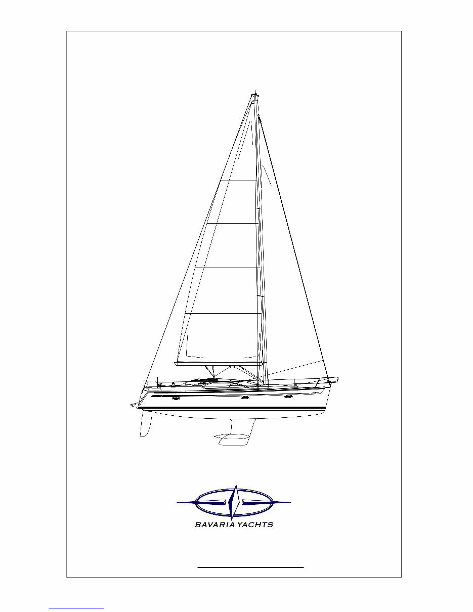 Bavaria Yachts 40 vision Manual For Owners And Skippers preview img 1