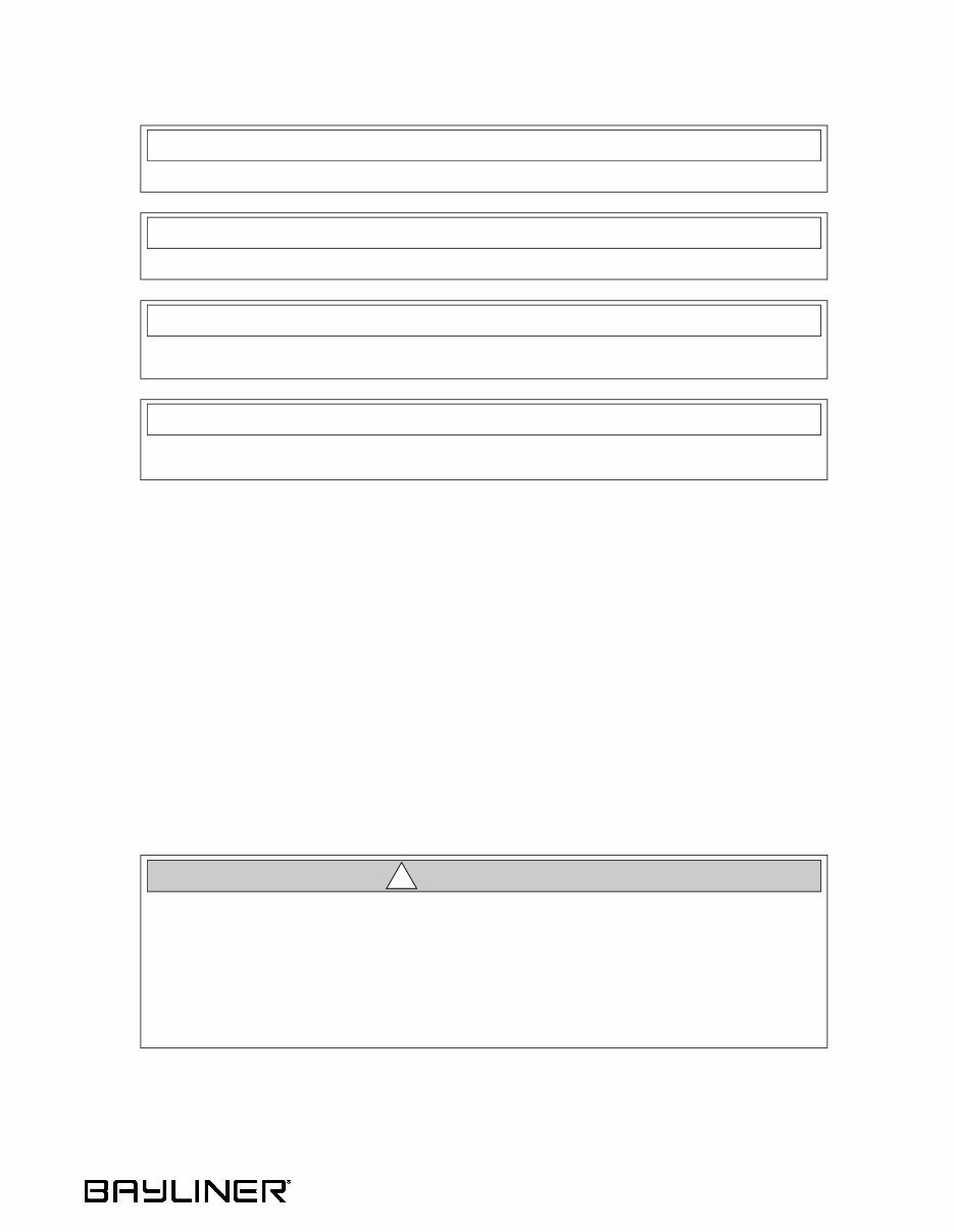 2009 Bayliner 245 Bowrider Owners Manual preview img 9