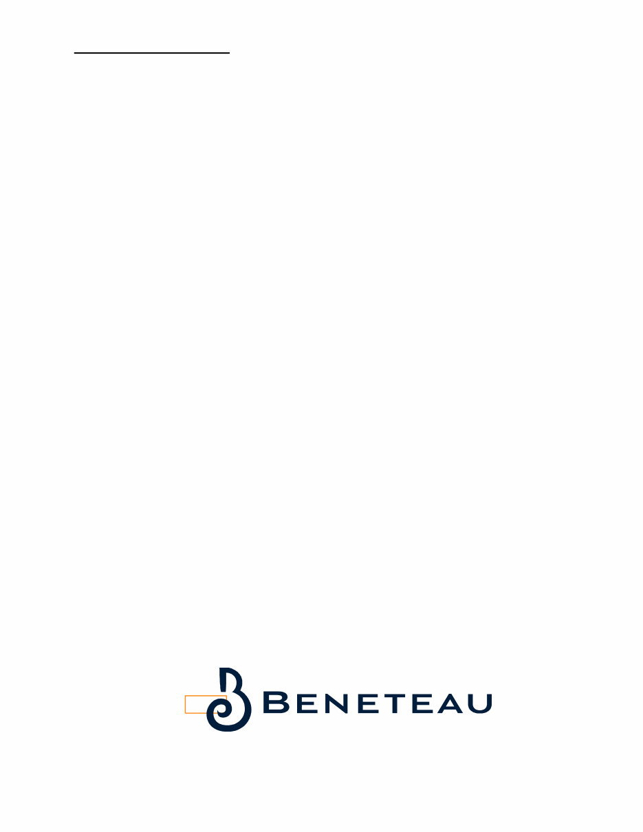 Beneteau 423 Owners Manual preview img 3