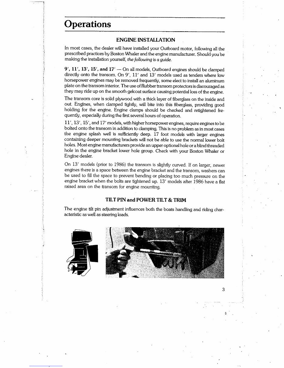 Boston Whaler 13' Super Sport Owners Manual preview img 5
