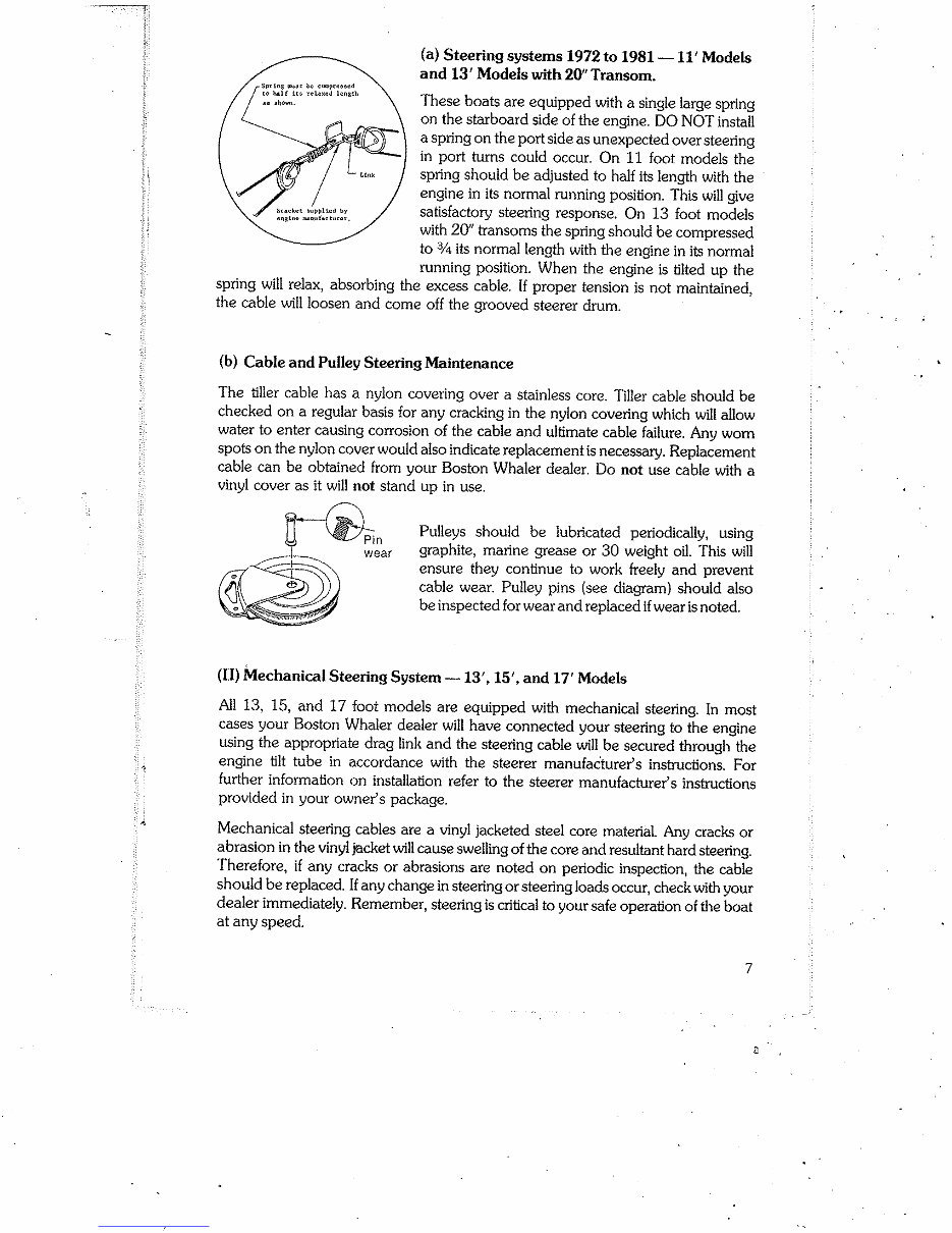 Boston Whaler 13' Super Sport Owners Manual preview img 9